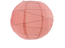 LAMPARA PAPEL KAEM ROJA 25 CM