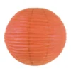 LAMPARA PAPEL NARANJA PEQ.