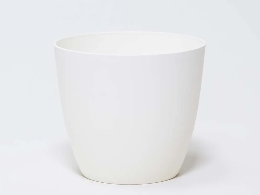 MACETA BLANCA Ø18CM