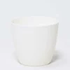 MACETA BLANCA Ø13X12CM