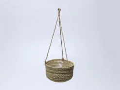 MACETA COLGANTE ESPARTO MEDIANA 24×13