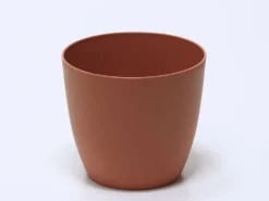 MACETA PLASTICO TEJA GRANDE Ø18CM