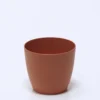 MACETA PLASTICO TEJA PEQUEÑA Ø12CM