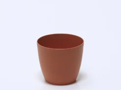 MACETA PLASTICO TEJA PEQUEÑA Ø12CM