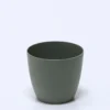 MACETA PLASTICO VERDE PEQUEÑA Ø12CM