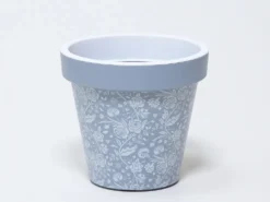 MACETA PRIMAVERA AZUL 20CM