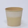 MACETA RIBBER BEIGE