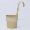 MACETA RIBBER SOPORTE BEIGE