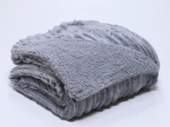 MANTA NAT CIRCON 220X240 GRIS