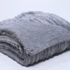 MANTA NAT CIRCON 130X160 GRIS