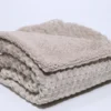 MANTA NAT PERLA 160X220 MARRON
