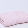 MANTA PUNTITOS ROSA INFANTIL