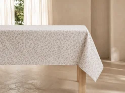 MANTEL ANTIMANCHAS 150X250 LYS BEIGE