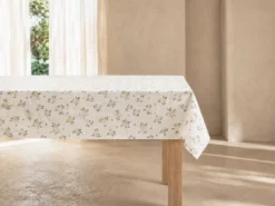 MANTEL FLOR VERDE