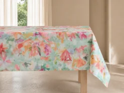 MANTEL LUALU 104 MAGENTA ANTIMANCHAS RESINADO