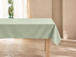 MANTEL PUNTO ABIERTO VERDE