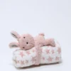 MANTITA CON PELUCHE CONEJA