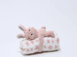 MANTITA CON PELUCHE CONEJA