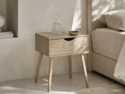 MESITA DE NOCHE NATURAL 40X31X58