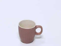 MUG GRES 150ML ROSA