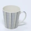 MUG 340ML RAYADA AZUL GRIS