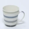 MUG 340ML RAYAS AZUL GRIS