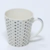 MUG 340ML TOPOS AZUL GRIS