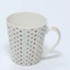 MUG 340ML TOPOS ROSA GRIS
