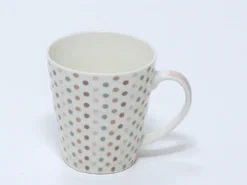 MUG 340ML TOPOS ROSA GRIS
