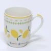 MUG PORCELANA LIMONES 340ML