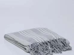 MULTIUSOS RAYAS GRIS CLARO 235X205CM