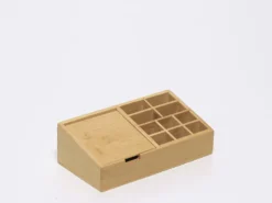 ORGANIZADOR DE COSMETICOS BAMBU CON ESPEJO