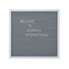 PANEL 143 LETRAS GRIS RAYAS 37X37CM
