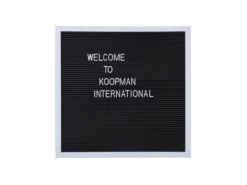 PANEL 143 LETRAS NEGRO 37X37CM