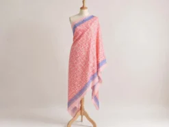 PAREO VOILE ORISSA CORAL 100X180