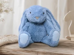 PELUCHE CONEJO 40CM AZUL