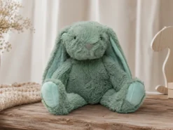 PELUCHE CONEJO 40CM VERDE