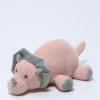 PELUCHE DINO 50X30X15CM ROSA