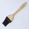 PINCEL SILICONA NEGRA MANGO MADERA