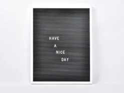 PIZARRA BLANCA 144LETRAS 42X52CM