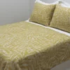 PLAID OCRE HOJAS OTOÑO 130X190