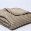 PLAID VELETA BEIGE 130X160CM