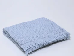 PLAID WAFFLE 130X200CM AZUL
