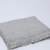 PLAID WAFFLE 130X200CM GRIS