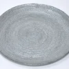 PLATO CRISTAL PLATA 21CM
