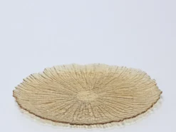 PLATO LLANO AMBAR Ø28CM