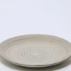 PLATO LLANO Ø27CM ESPIRAL GRIS