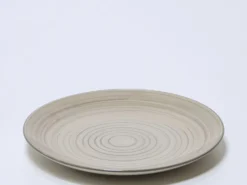 PLATO LLANO Ø27CM ESPIRAL GRIS