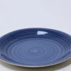 PLATO LOZA LLANO Ø26CM AZUL OSCURO