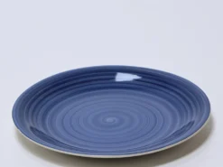 PLATO LOZA LLANO Ø26CM AZUL OSCURO